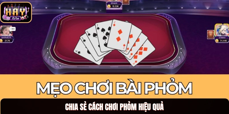 Chia sẻ cách chơi Phỏm hiệu quả
