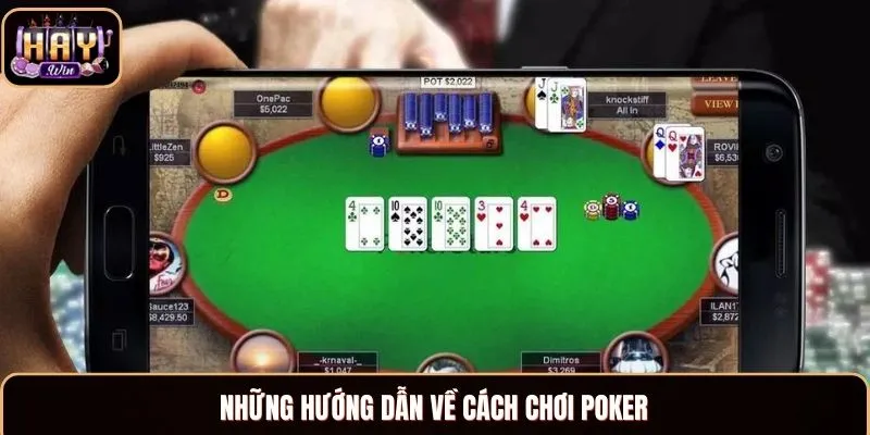 Cách chơi Poker