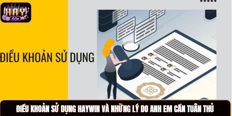 Điều khoản sử dụng Haywin và những lý do anh em cần tuân thủ hệ thống quy tắc